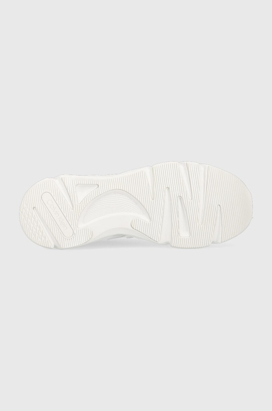 Calvin Klein sneakersy skórzane LOW TOP LACE UP LTH HF HM0HM00995 biały