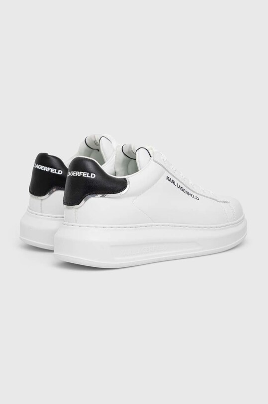 Обувки Кожени маратонки Karl Lagerfeld KL52526 KAPRI MENS KL52526.011 бял