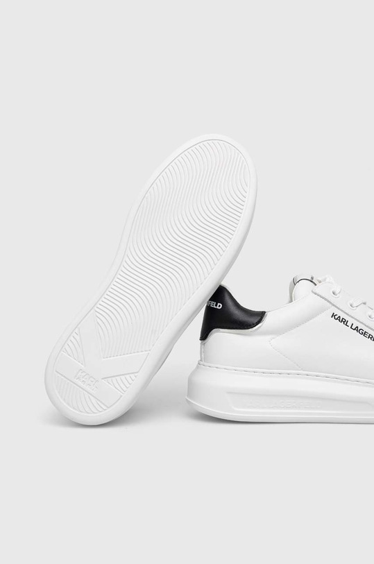 Karl Lagerfeld sneakersy skórzane KL52526 KAPRI MENS biały KL52526.011