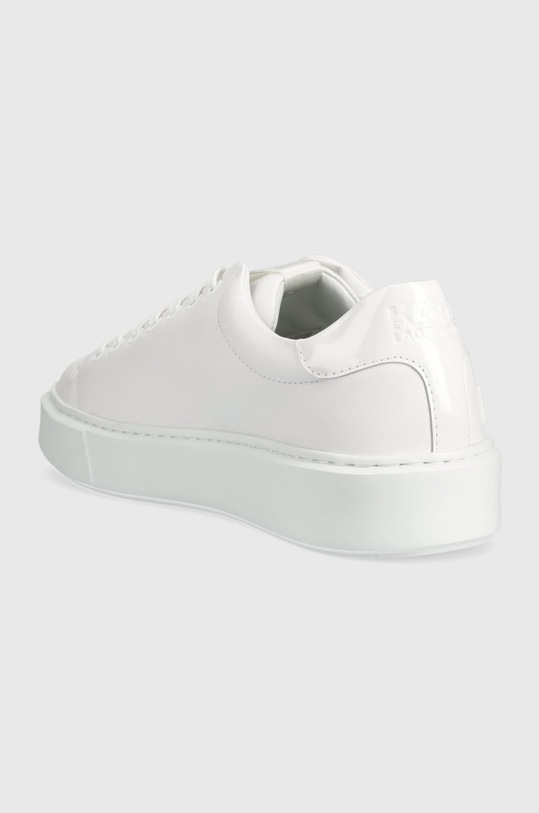 Obuwie Karl Lagerfeld sneakersy skórzane MAXI KUP KL52225.01W biały