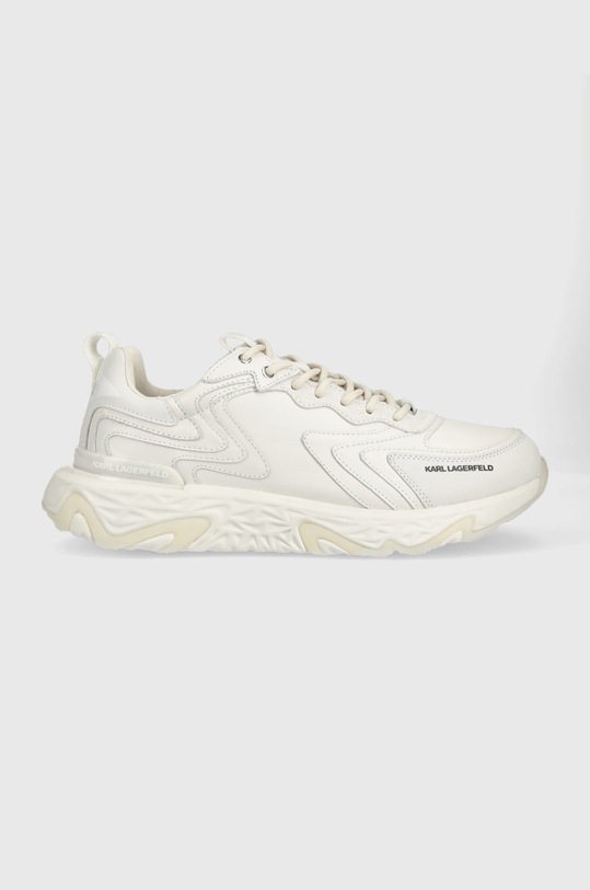 Karl Lagerfeld sneakersy skórzane KL52420 BLAZE niska biały KL52420.0T1