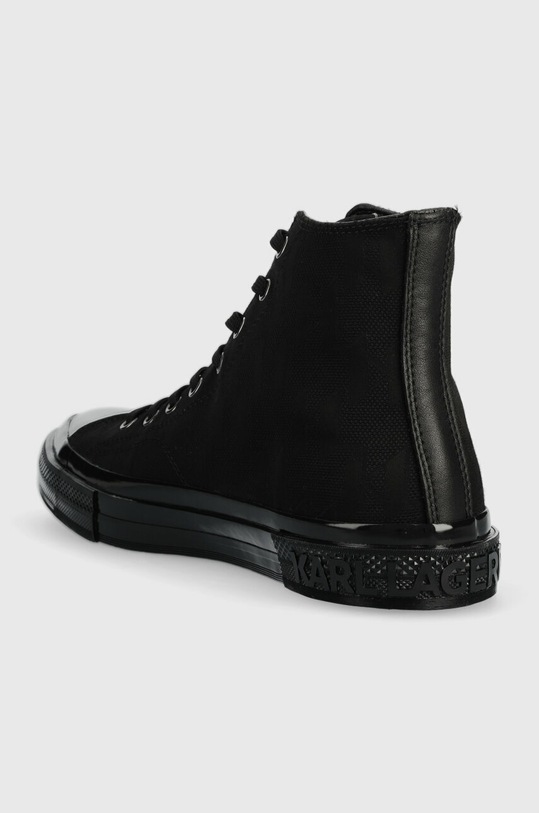 Obuwie Karl Lagerfeld trampki KAMPUS III KL50359.H0X czarny