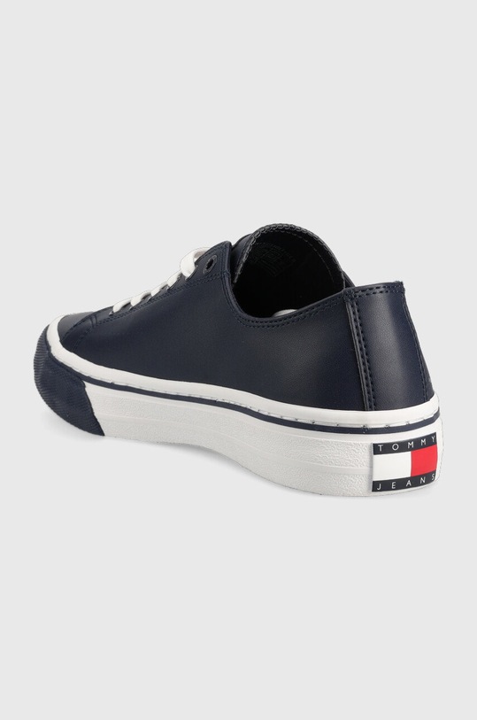Obuwie Tommy Jeans tenisówki LEATHER VULC TJM ESS EM0EM01047 granatowy