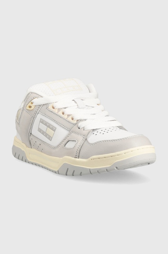 Tommy Jeans sneakers din piele Skate Sneaker EM0EM01134 gri SS23