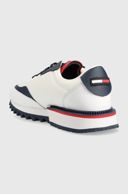 Boty Tenisky Tommy Jeans Treck Cleat EM0EM01137 bílá