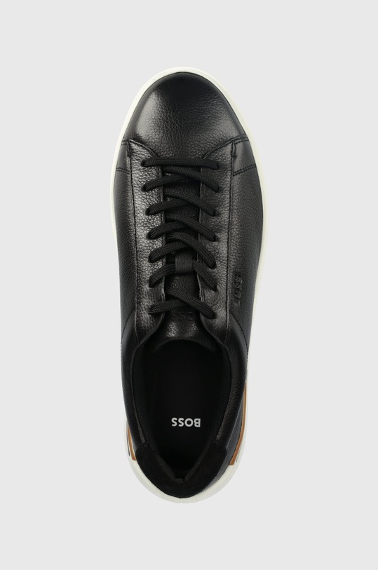 BOSS sneakersy skórzane Clint czarny 50486498.001