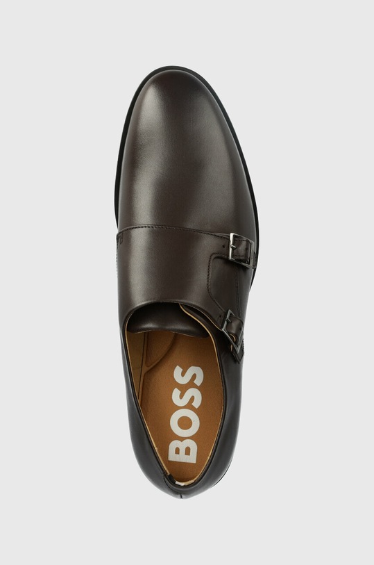BOSS półbuty skórzane Colby brązowy 50487109.201