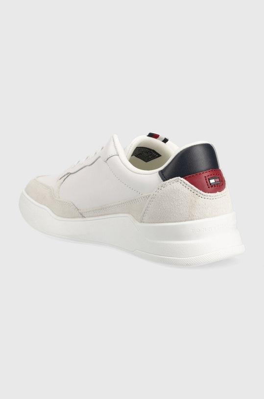 Obutev Usnjene superge Tommy Hilfiger FM0FM04358 ELEVATED CUPSOLE LEATHER MIX FM0FM04358 bela