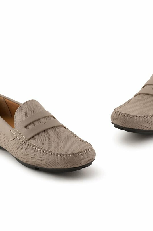 Обувки Велурени мокасини Emporio Armani X4B146 XN784 S747 X4B146.XN784.S747 кафяв