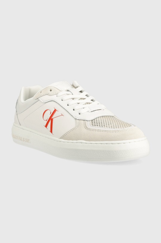 Calvin Klein Jeans sneakersy CASUAL CUPSOLE XRAY YM0YM00607 biały SS23