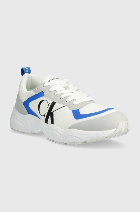 Calvin Klein Jeans sneakersy RETRO TENNIS MESH YM0YM00638 biały SS23