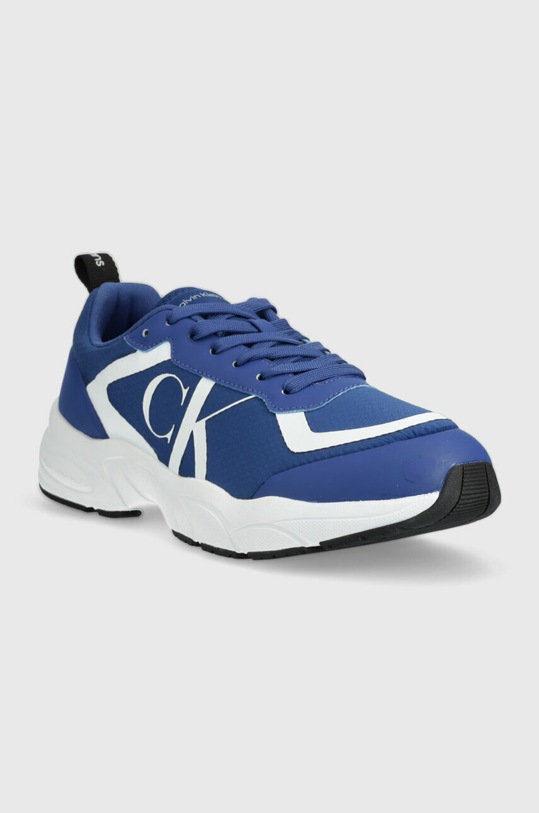 Calvin Klein Jeans sneakersy RETRO TENNIS MESH YM0YM00638 niebieski SS23