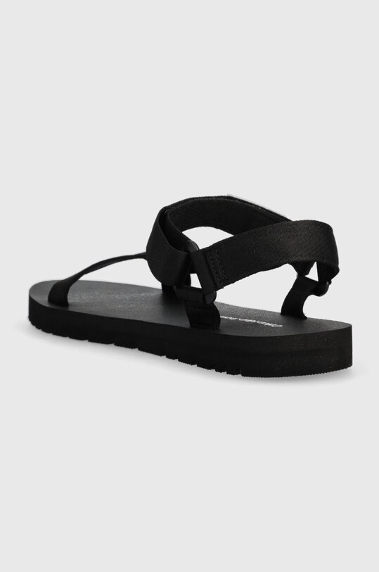 Cipők Calvin Klein Jeans szandál PREFRESATO WEBBING BADGE STORY YM0YM00639 fekete