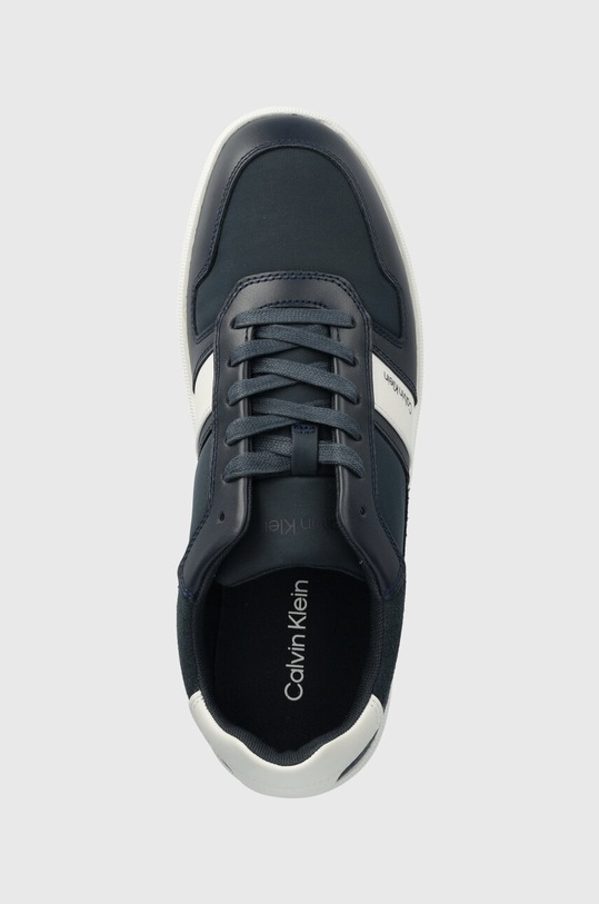 Calvin Klein sneakersy LOW TOP LACE UP MIX granatowy HM0HM00491