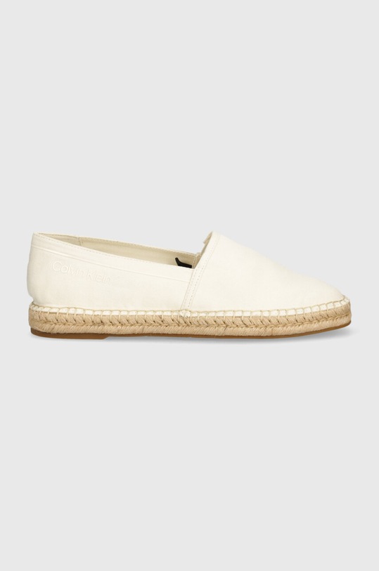 Calvin Klein espadryle ESPADRILLE CV HM0HM00539 beżowy SS24