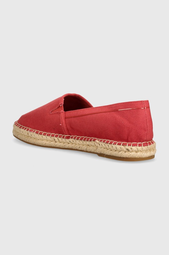 Boty Espadrilky Calvin Klein ESPADRILLE CV HM0HM00539 červená