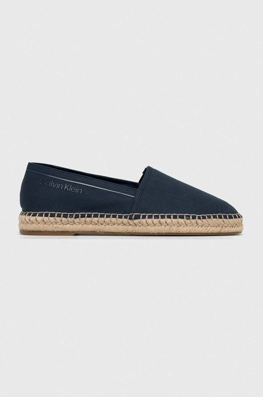 Calvin Klein espadryle ESPADRILLE CV Planet friendly granatowy HM0HM00539