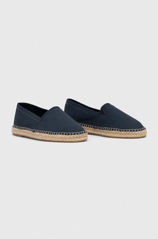 Calvin Klein espadryle ESPADRILLE CV HM0HM00539 granatowy SS24