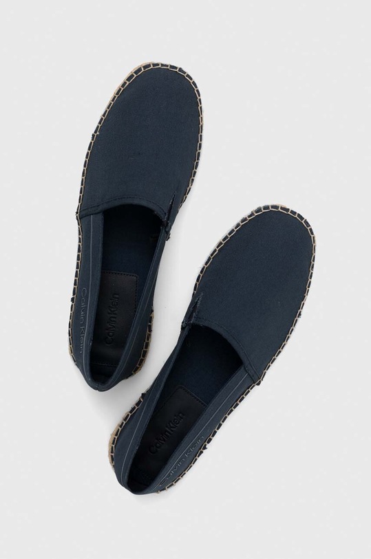 Calvin Klein espadryle ESPADRILLE CV granatowy HM0HM00539