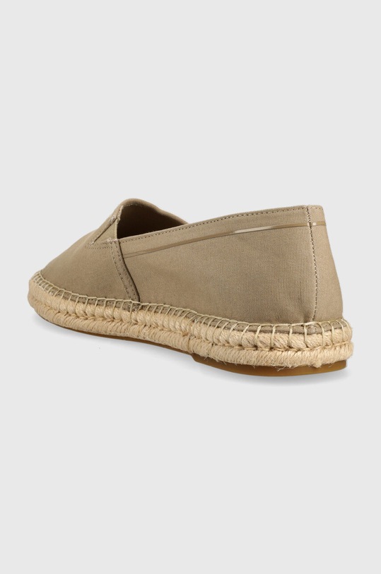 Obuwie Calvin Klein espadryle ESPADRILLE CV HM0HM00539 beżowy