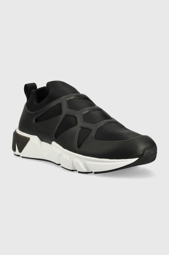 Calvin Klein sneakersy LOW TOP LACE UP CAGE HM0HM00913 czarny AW23