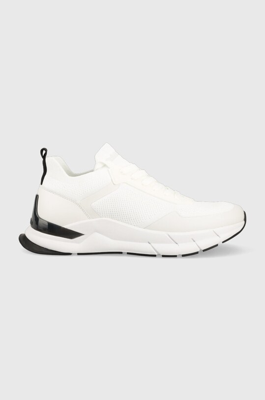 Calvin Klein sneakersy LOW TOP LACE UP MIX Planet friendly biały HM0HM00918