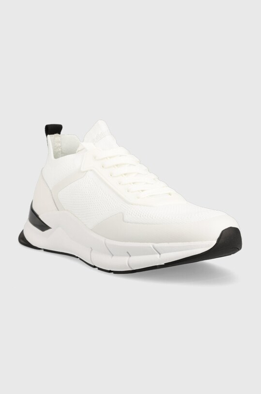 Calvin Klein sneakersy LOW TOP LACE UP MIX HM0HM00918 biały SS24