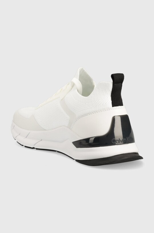 Obuwie Calvin Klein sneakersy LOW TOP LACE UP MIX HM0HM00918 biały