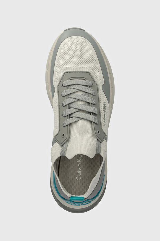 Кроссовки Calvin Klein LOW TOP LACE UP MIX серый HM0HM00918