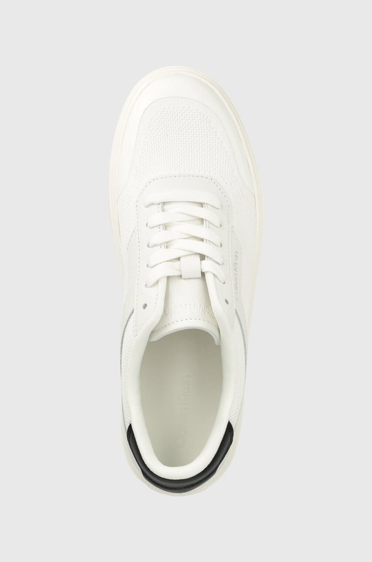 Calvin Klein sneakersy LOW TOP LACE UP KNIT biały HM0HM00922
