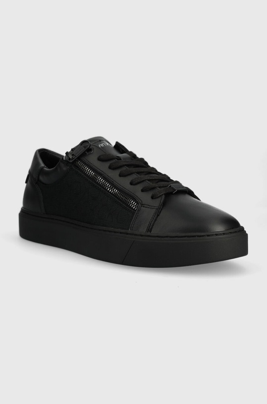 Calvin Klein sneakersy LOW TOP LACE UP W/ZIP MONO JQ HM0HM01013 czarny SS23