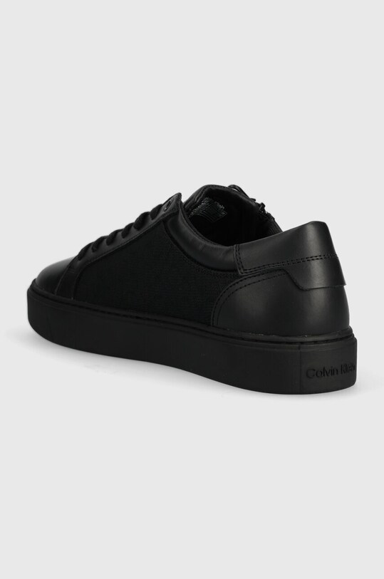 Obuwie Calvin Klein sneakersy LOW TOP LACE UP W/ZIP MONO JQ HM0HM01013 czarny