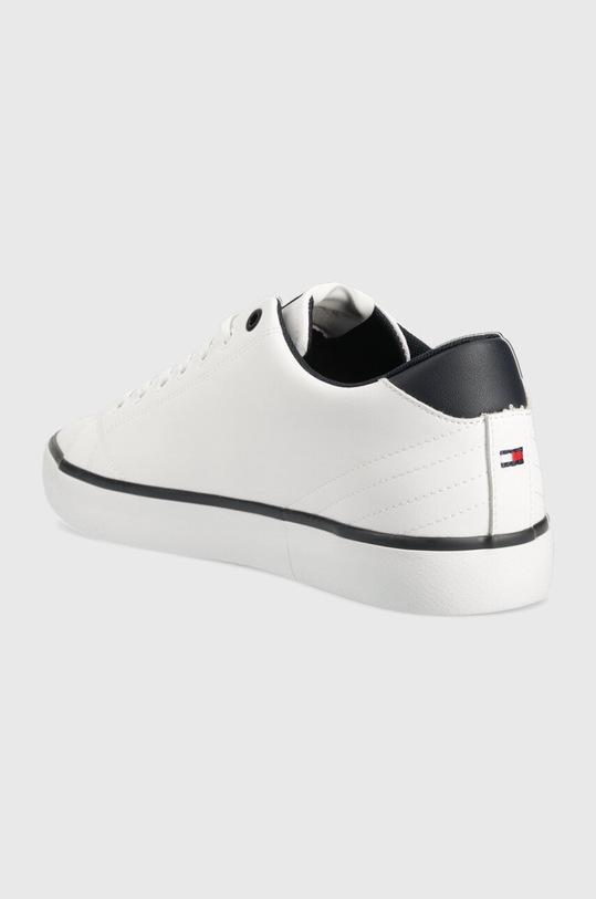 Obuwie Tommy Hilfiger tenisówki skórzane TH HI VULC CORE LOW LEATHER FM0FM04731 biały