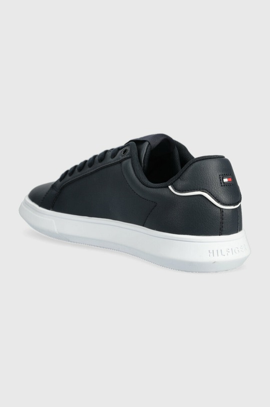 Взуття Шкіряні кеди Tommy Hilfiger CORPORATE LEATHER CUP STRIPES FM0FM04732 темно-синій
