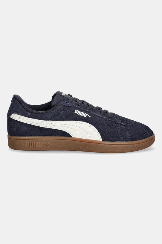 Puma sneakers din piele intoarsă PUMA Smash 3.0 390984 bleumarin SS25