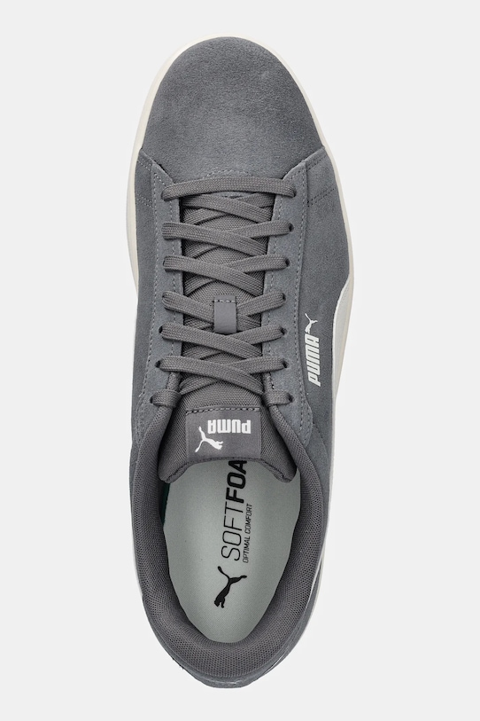 Puma sneakersy zamszowe PUMA Smash 3.0 szary 390984