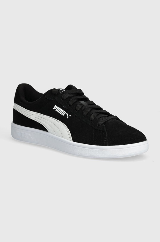Puma sneakers in camoscio PUMA Smash 3.0 pelle fiore nero 390984