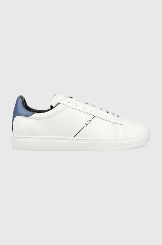 Armani Exchange sneakersy skórzane niska biały XUX001.XV093.K709