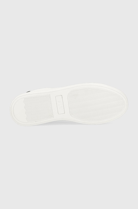 Armani Exchange sneakersy skórzane XUX001.XV093.K709 biały