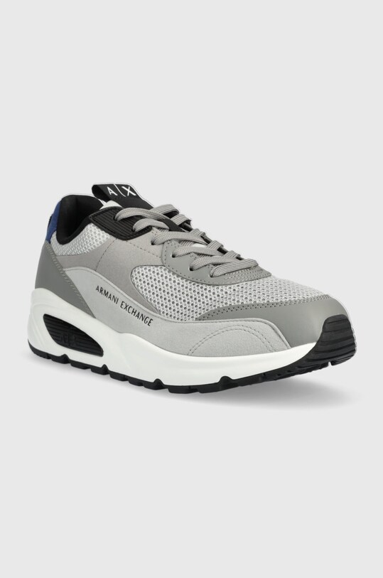 Armani Exchange sneakersy XUX121.XV540.S280 szary SS23
