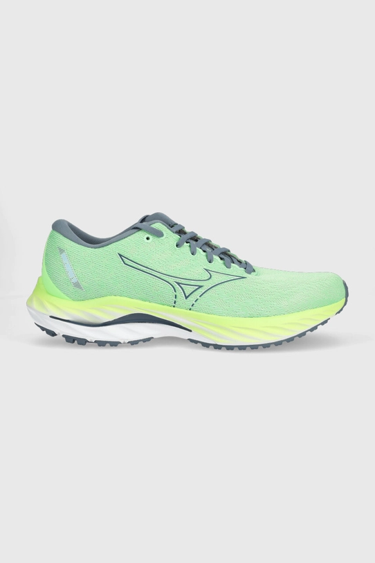 Mizuno pantofi de alergat Wave Inspire 19 textil verde J1GC2344