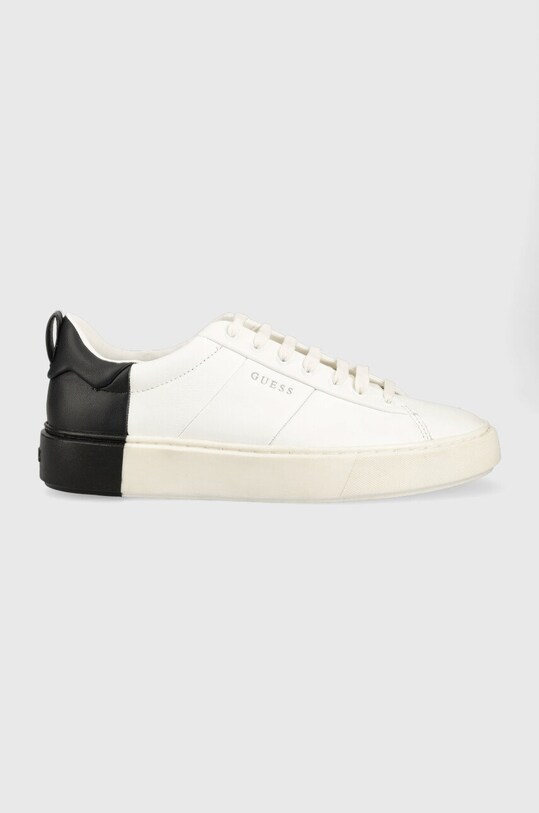 Guess sneakersy New Vice imitacja skóry licowej biały FM5NVI.LEA12.WHBLK