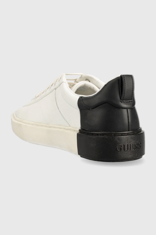 Obuwie Guess sneakersy New Vice FM5NVI.LEA12.WHBLK biały