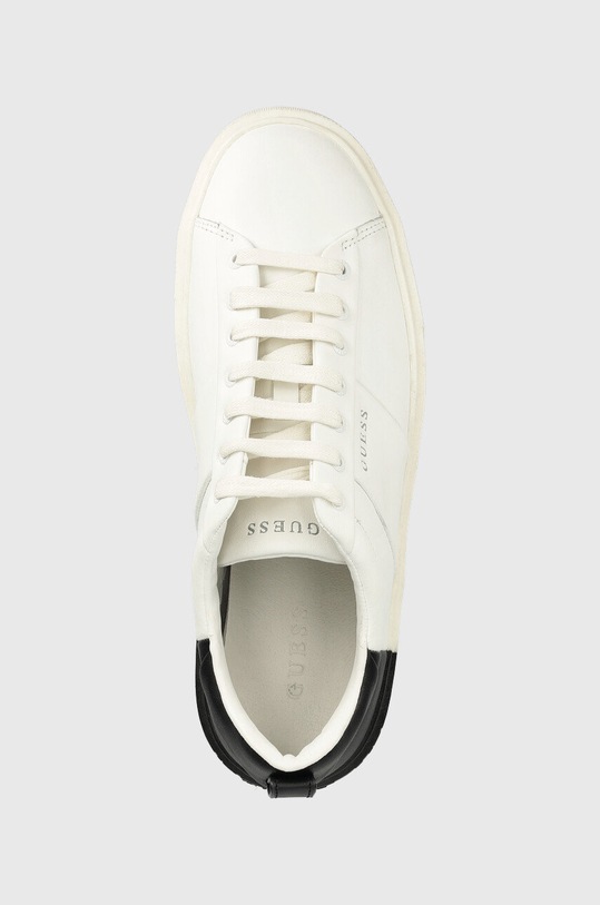 Guess sneakersy New Vice biały FM5NVI.LEA12.WHBLK