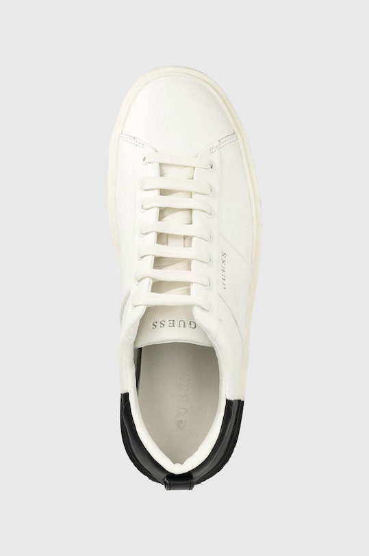 Guess sneakersy New Vice biały FM5NVI.LEA12.WHBLK