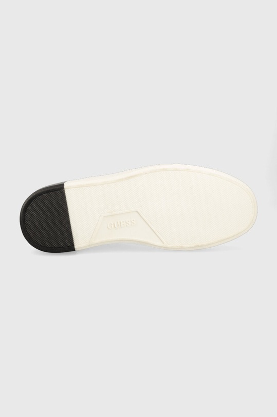 Guess sneakersy New Vice FM5NVI.LEA12.WHBLK biały