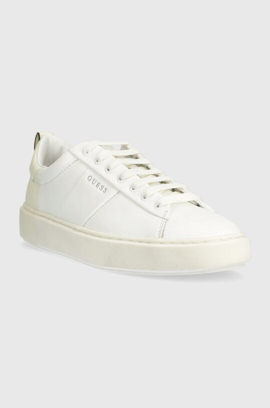 Guess sneakersy New Vice FM5NVI.LEA12.WHIWH biały SS23