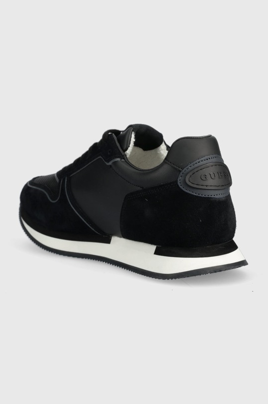 Obuwie Guess sneakersy potenza ii FM5POT.LEA12.BLACK czarny