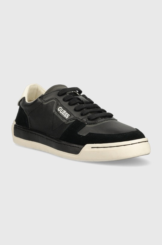 Guess sneakersy STRAVE VINTAGE FM5STV.LEA12.BLACK czarny SS23
