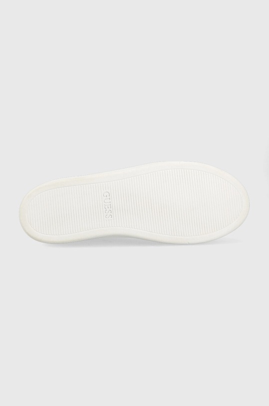 Guess sneakersy skórzane UDINE FM5UDI.LEA12.WHITE biały